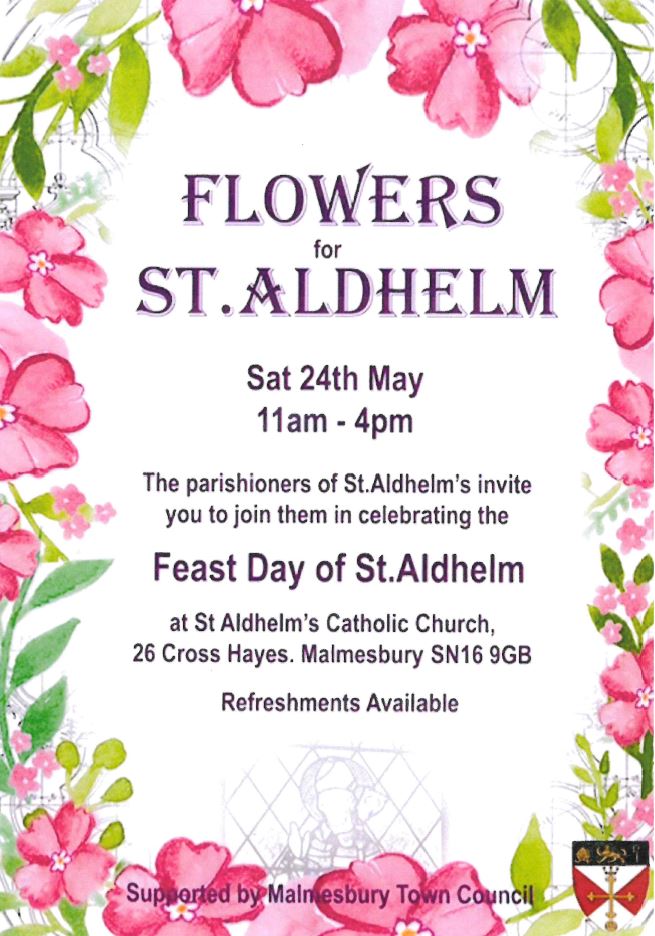 Flowers for St. Aldhelm